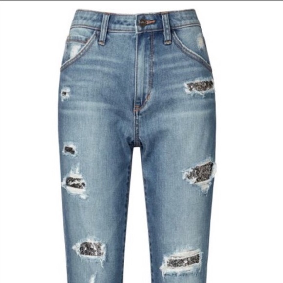 Sam Edelman Mary Jane High Rise Straight Ankle - Picture 2 of 5